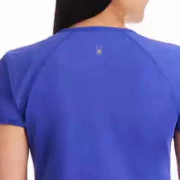 Spyder Ladies' Short Sleeve Active Top XXL NWOT Blue (Perineal) XXL - Picture 5 of 9